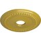 Ekena Millwork Classic Ceiling Medallion (Fits Canopies up to 12 3/4"), 18 5/8"OD 4"ID x 1 1/8"P, Rich Gold CM19CLRGS - alternate 4